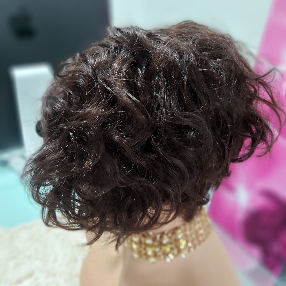 100% human hair wig